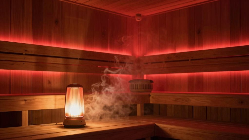 wavelengths for sauna therapy