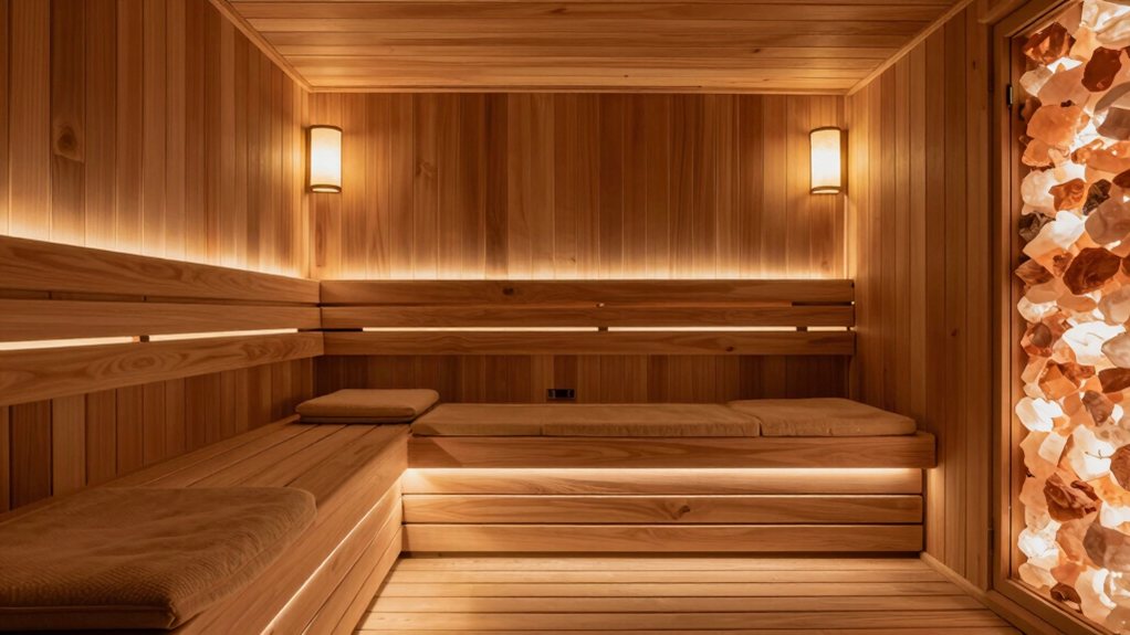 mood enhancing sauna lighting solutions