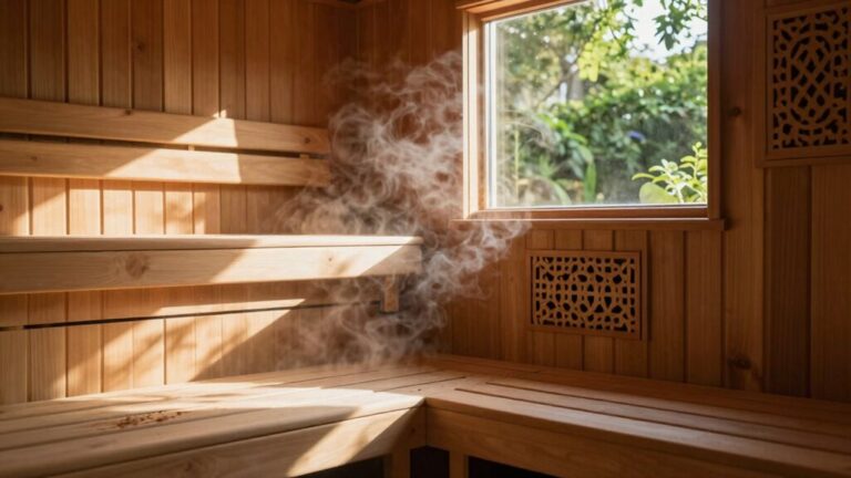 natural ventilation enhances sauna health