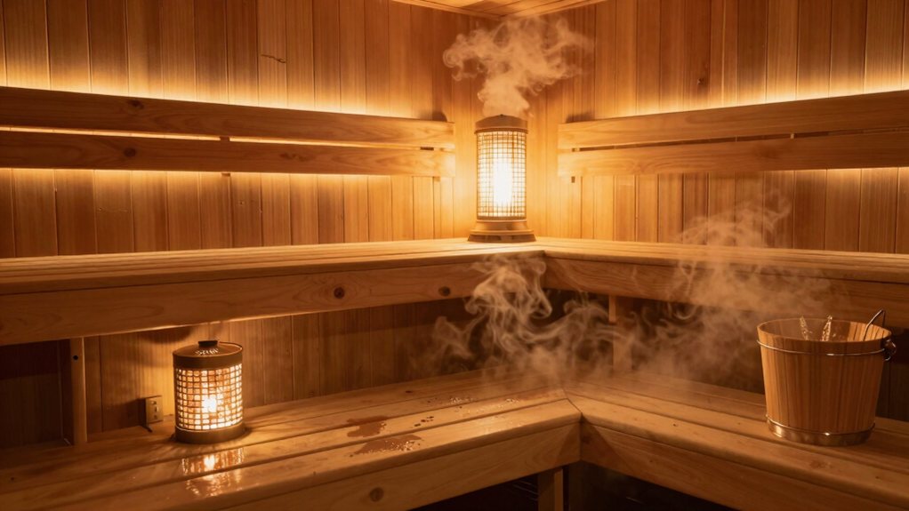 optimal sauna heater placement