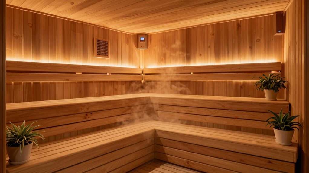 optimal sauna ventilation placement