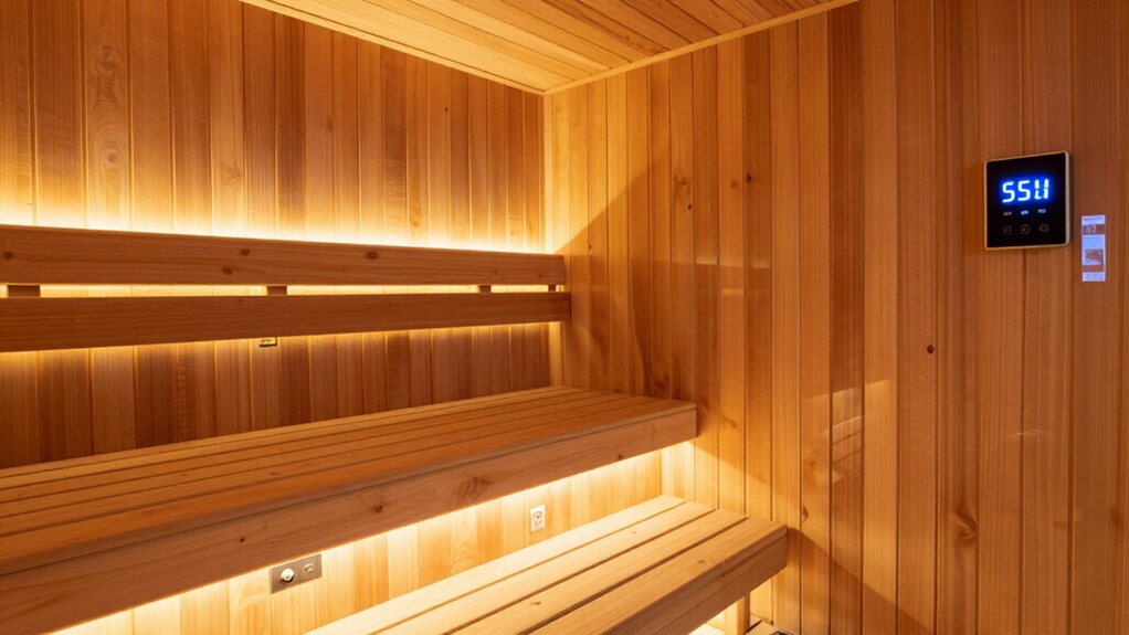 optimize sauna heating schedule