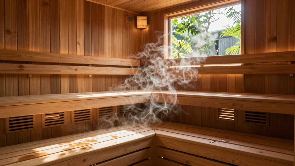 sauna airflow boosts circulation