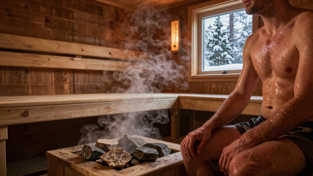 90 c sauna boosts heart flow rate