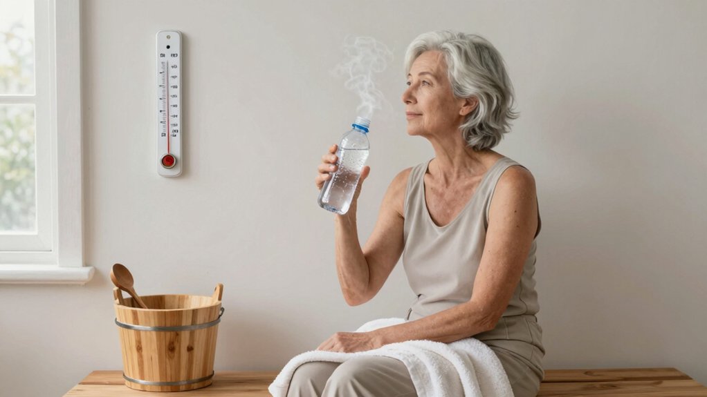 sauna temps times hydration guidelines