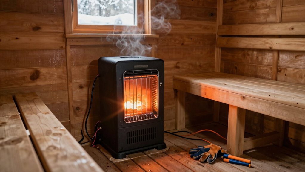 avoid 500 electrician by sizing 220v heater