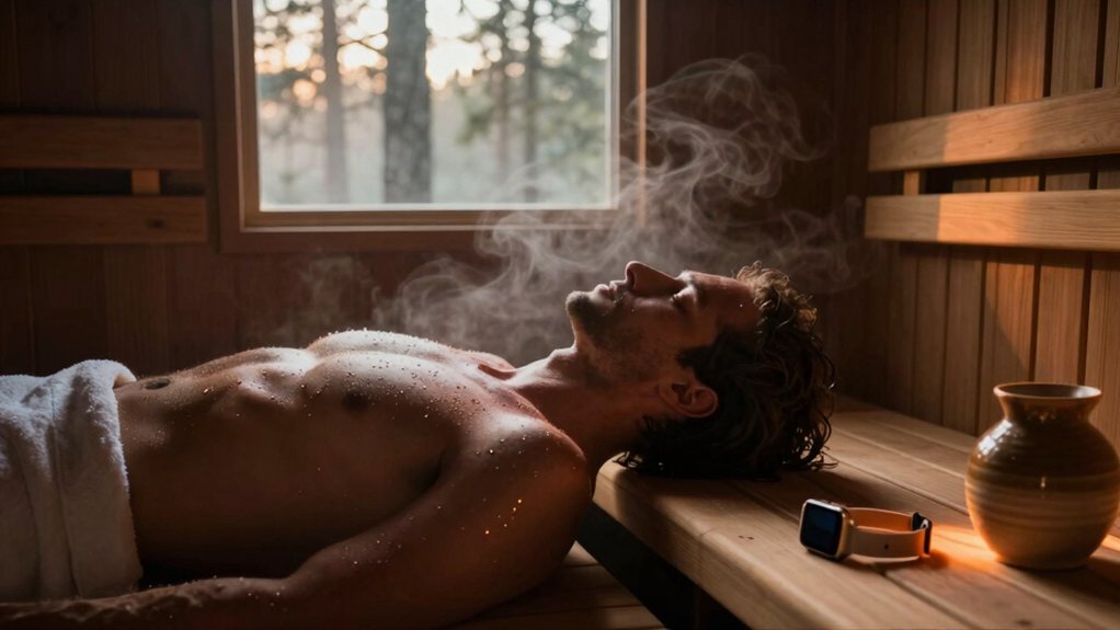 evening sauna lowers cortisol
