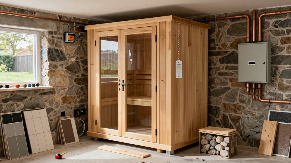 match sauna size to budget