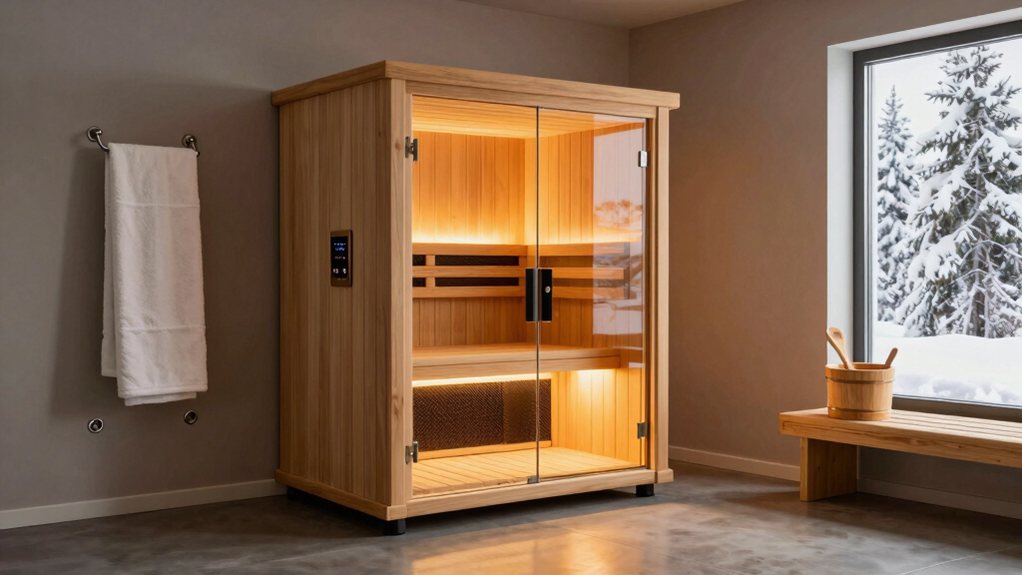 monthly cost of home saunas