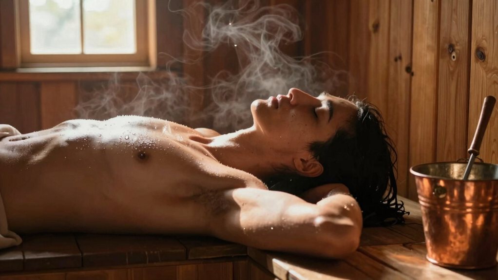 sauna for high cortisol levels